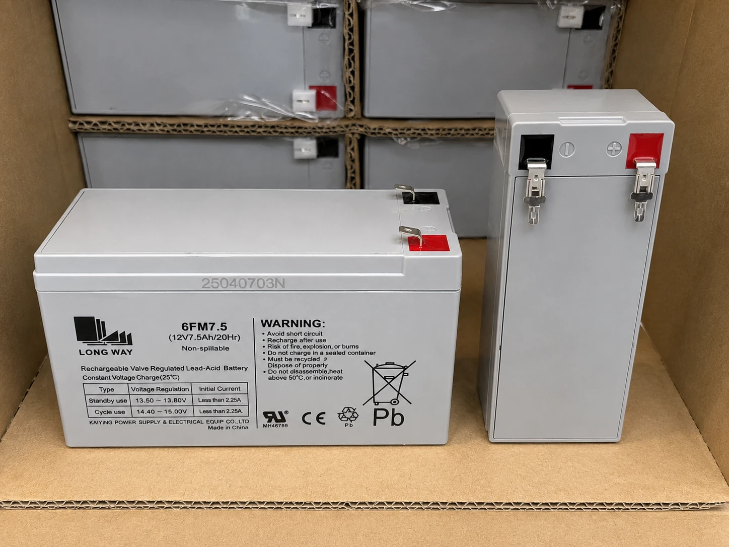 6FM7.5 (12V 7.5Ah) Stairlift Batteries - Image 4